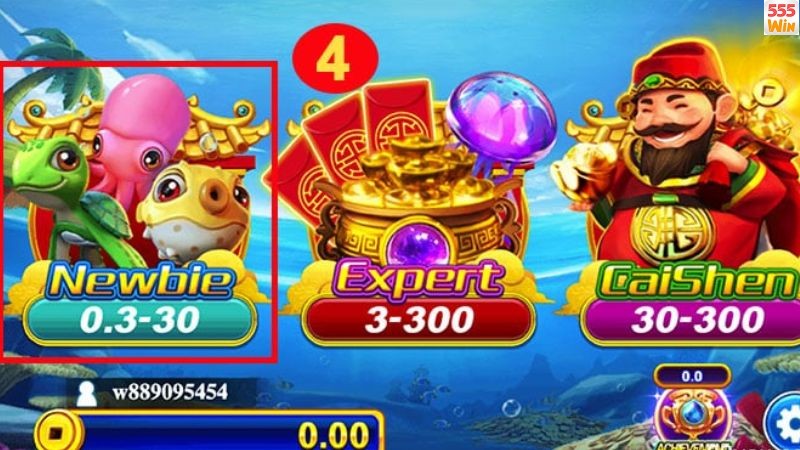 Bắn cá CaiShen Fishing tại 555win cung cấp 03 phòng chơi Bắn cá CaiShen Fishing tại 555win cung cấp 03 phòng chơi